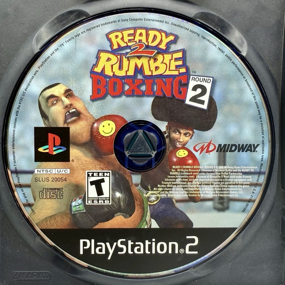 Ready 2 Rumble Boxing: Round 2 (Sony PlayStation 2) Disc Only Tested‎
